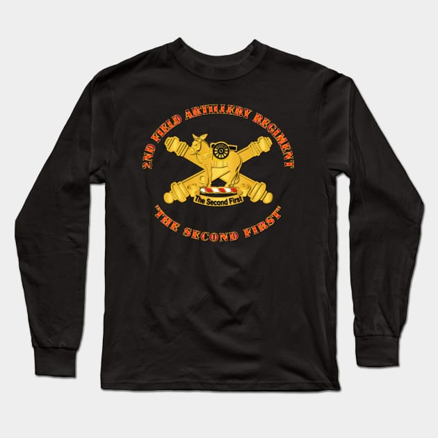 2nd Field Artillery Regiment Long Sleeve T-Shirt by twix123844